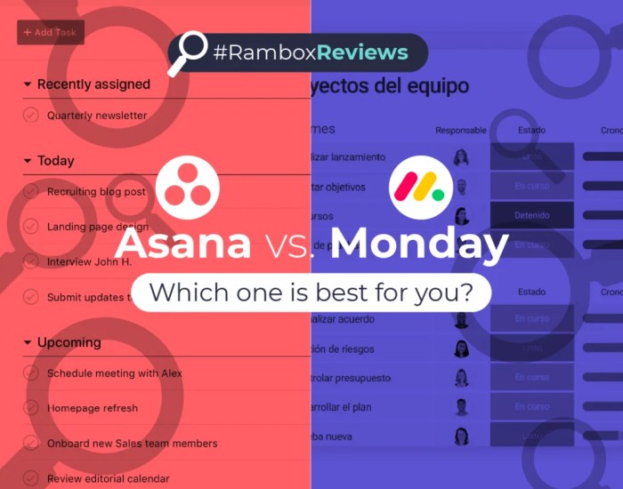 Asana vs Monday: Which Project Management Tool is Best for You? - Rambox Asana vs Monday: Which Project Management Tool is Best for You? - Rambox